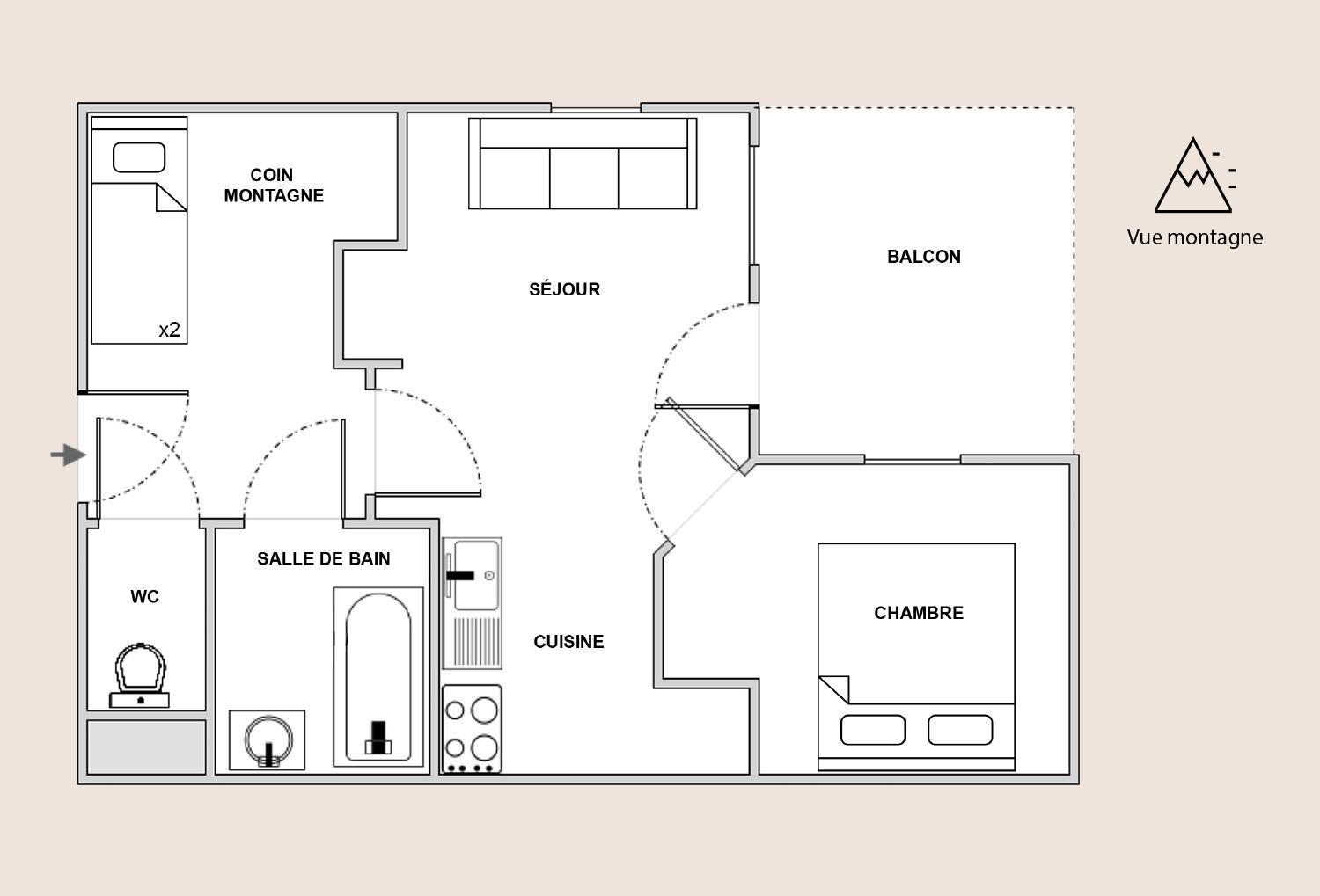 Cozyloge, Orelle & Les 3 Vallees Ngoại thất bức ảnh
