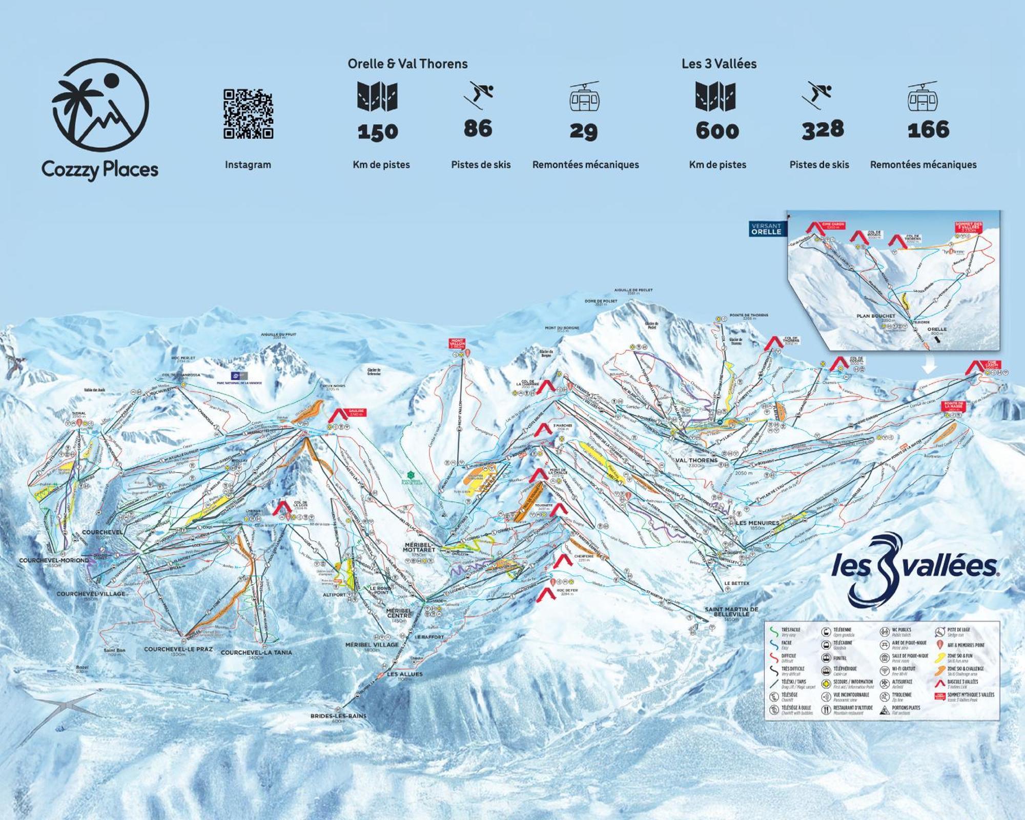 Cozyloge, Orelle & Les 3 Vallees Ngoại thất bức ảnh